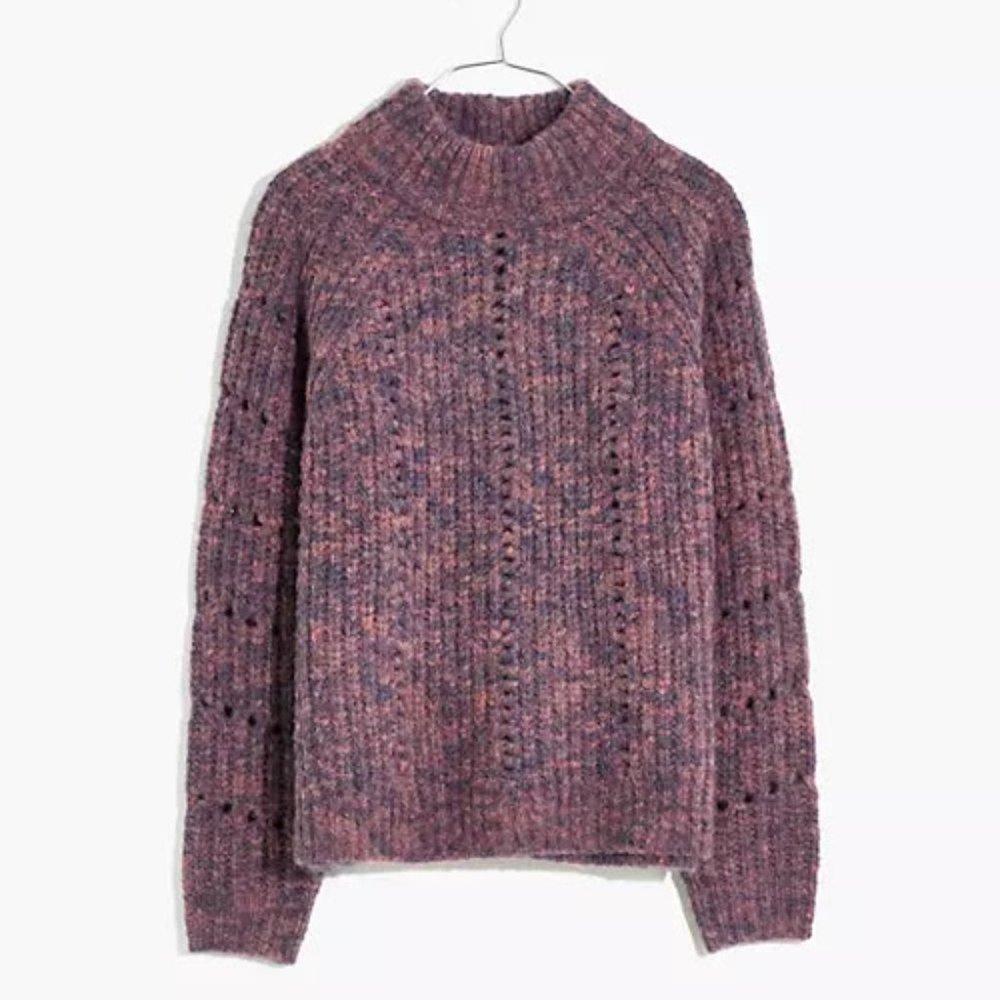 NWOT Madewell Pointelle Sweater - Size M